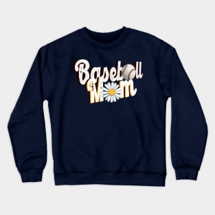 Baseball Mom Crewneck Sweatshirt